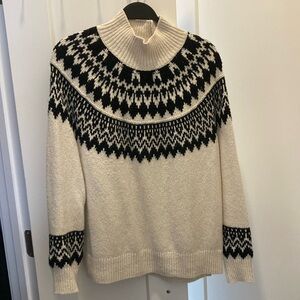 Fair Isle Holiday Turtleneck Sweater